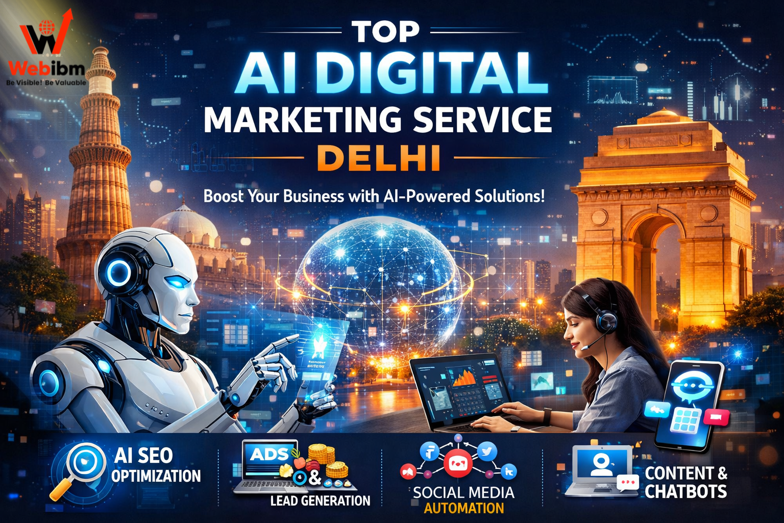 Top AI Digital Marketing Service Delhi