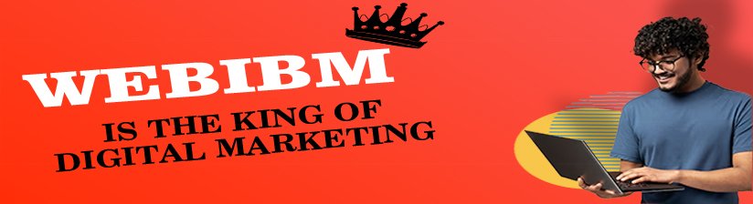 The King of Digital Marketing is Webibm